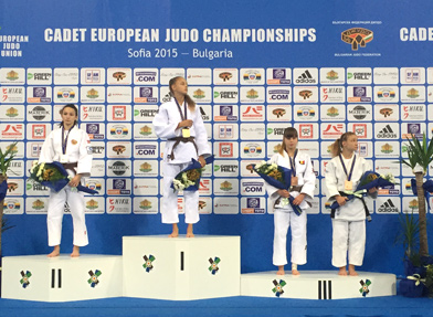Дарья Белодед завоевала золотую медаль на кубке Европы по дзюдо среди юниоров